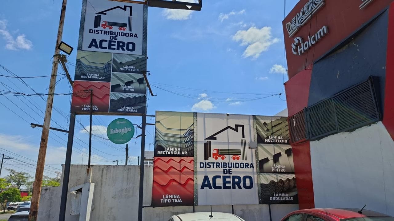 Vista lateral de las instalaciones de DIMACO en Villahermosa